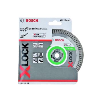 Skurðarskífa demants 125x1,4 mm Bosch X-Lock