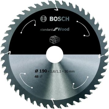 Hjólsagarblað 190x30 48T Bosch Standard Wood