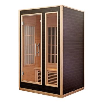 Saunaklefi infrarauður 120x105x191 cm Harvia Radiant