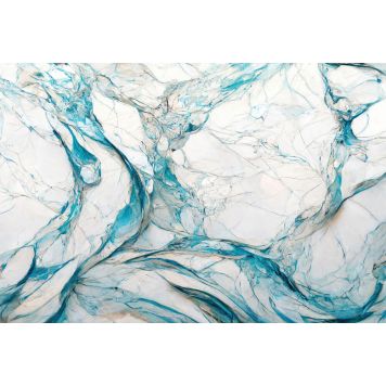 Hljóðvistarmynd marmari ljósblár 3600x2420x20 mm InEx