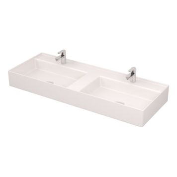 Handlaug tvöföld 120x45 cm Camargue Skärgård hvít