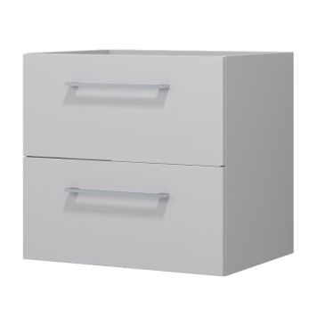 Handlaugaskápur 59x45cm Camargue Svanholm matt hvítur