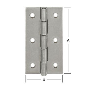 Löm 100x52mm Vormann ryðfrí