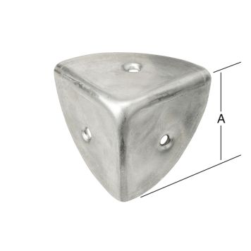 Horn á kassa 36mm Vormann ryðfrítt