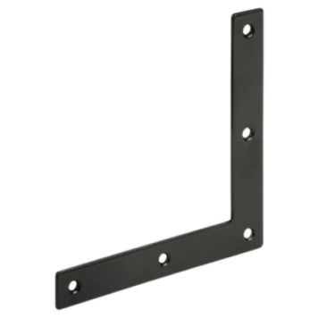 Flatjárn L 75x75x13mm Vormann svart