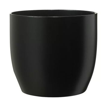 Blómapottur Basel Fashion Ø10cm matt svartur