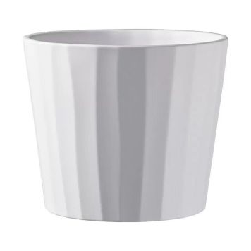 Blómapottur Umea Ø9cm matt hvítur