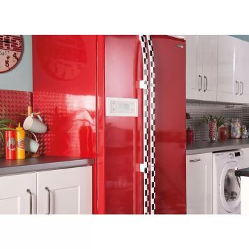 Filma uni lack, 67.5cmx2m signal-rauður