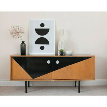 Filma uni lack, 67.5cmx2m svört