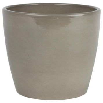 Inniblómapottur Maja Ø13cm ljósbrúnn