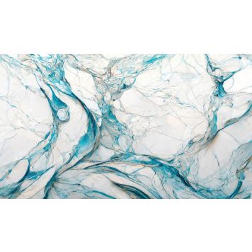 Hljóðvistarmynd marmari ljósblár 4200x2420x20 mm InEx