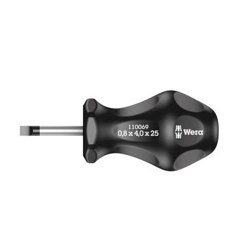 Skrúfjárn 4,0x25 mm Wera
