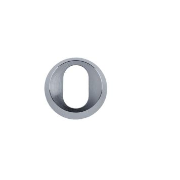 Rósetta fyrir sílinder Oval 8mm Ruko ryðfrí