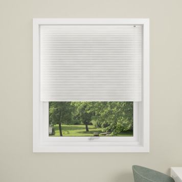 Plíseruð gardína 60x130 cm Debel London hvít