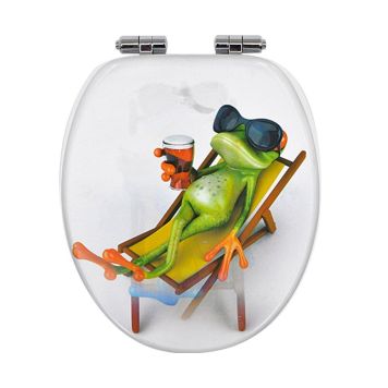 Salernisseta hæglokandi Froskur 3D 