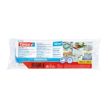 Yfirbreiðsla plast 20x1,8m Tesa