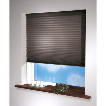 Plíseruð gardína 150x160 cm Debel Touch grá