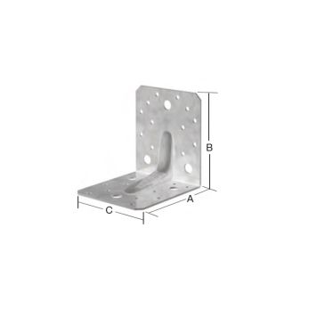 Vinkill styrktur 70x70x55mm Vormann ryðfrír