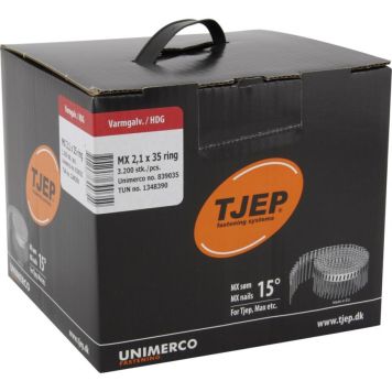 Byssusaumur á rúllu MX21/35 3200stk heitgalv