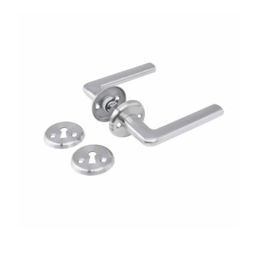 Hurðarhúnn með rósettum Jasa Lyra matt króm