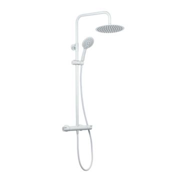 Sturtusett Lux Ø25cm Camargue matt hvítt