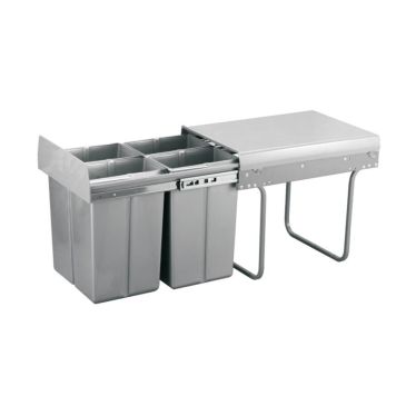 Flokkunartunna með grind 4x10L Millex