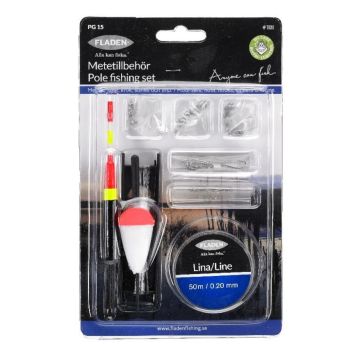 Aukahlutasett fyrir vatanveiði Fladen Fishing byrjendasett