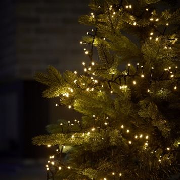 Jólaería þétt 200 LED rafhlöðu Veli Line Cluster