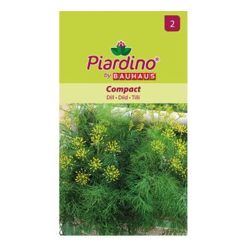 Jurtafræ Dill compact Piardino