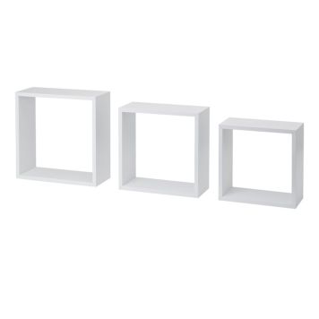 Hillusett 117x300x300mm Dolle SHELFE+ hvít