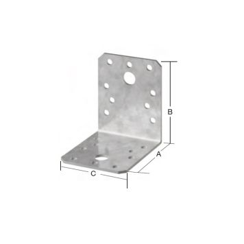 Vinkill 90x90x40mm Vormann ryðfrír