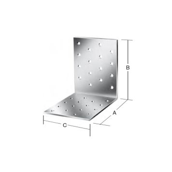 Vinkill 60x60x60mm Vormann ryðfrír