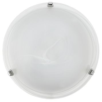 Kúpull E27 Plafond Krom Ø30 cm