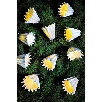 Jólasería klukkur 10 LED rafhlöðu Markslöjd Klokke