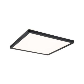 Kúpull LED 16W Atria 29,3x29,3cm 3000K svartur