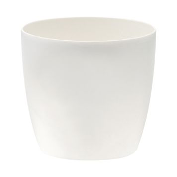 Blómapottur Brussels Round Ø30cm hvítur