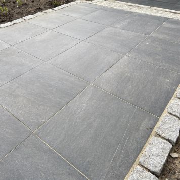 Flísar úti 60x60cm x 2cm Stone black 0,72m²