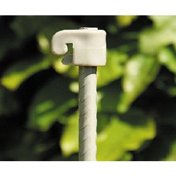 Staur fyrir rafmagnsvír Ø10x1450 mm grár