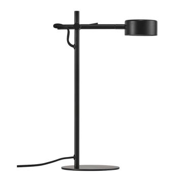 Borðlampi LED Clyde svartur 40,7 cm
