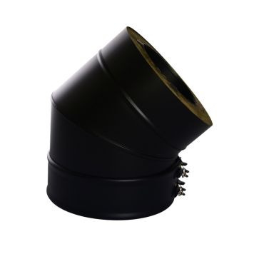 Begja fyrir kamínu einangruð 45° Aduro