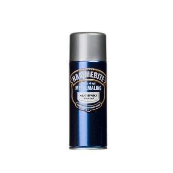 Sprey fyrir járn slétt áferð Hammerite silfurgrátt 400ml