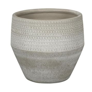 Blómapottur Toro creme Ø20xH18 cm