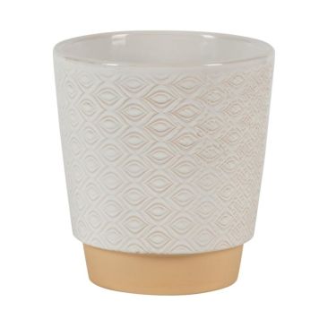 Blómapottur Odense Eye hvítur Ø13,5xH14 cm