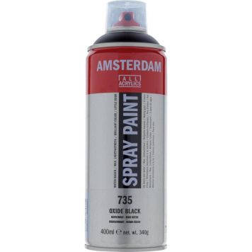Akrýlsprey 400ml Amsterdam Oxide Black