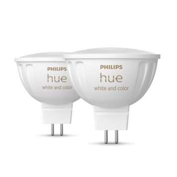 Kastaraperur GU5,3 MR16 6,3W 12V Philips Hue WCA 2stk