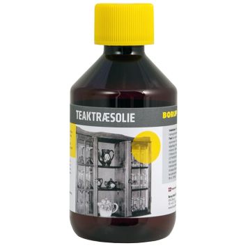 Tekkolía innan og utandyra Borup 250ml