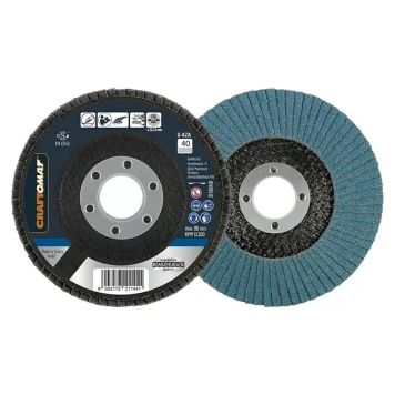 Slípiskífa K40/115mm Craftomat málmur