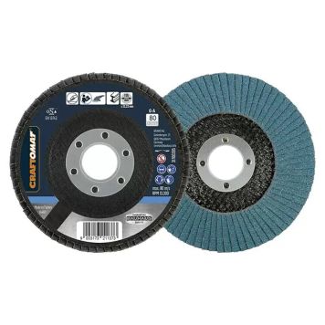 Slípiskífa K80/115mm Craftomat málmur