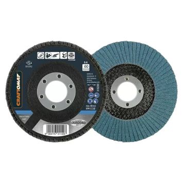 Slípiskífa K60/125mm Craftomat málmur