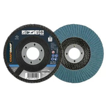 Slípiskífa K80/125mm Craftomat málmur